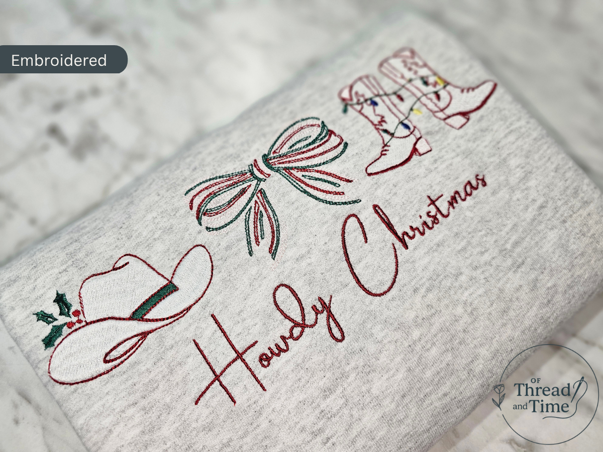 Howdy Christmas Sweatshirt