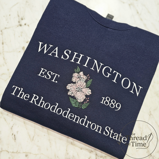 Washington State Flower Sweatshirt