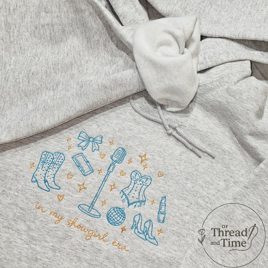 In my Showgirl Era Sweatshirt