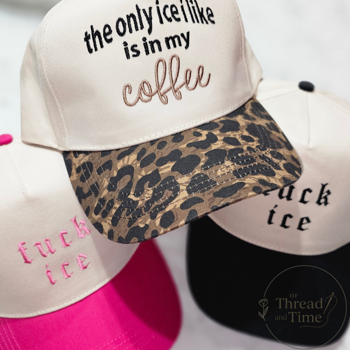 The only ice I like is in my coffee hat