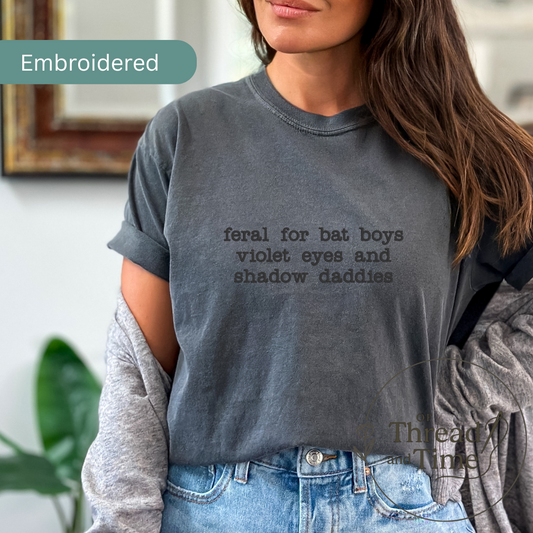 Bat Boys, Violet Eyes and Shadow Daddies Tee