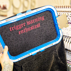 trigger warning enthusiast hoodie