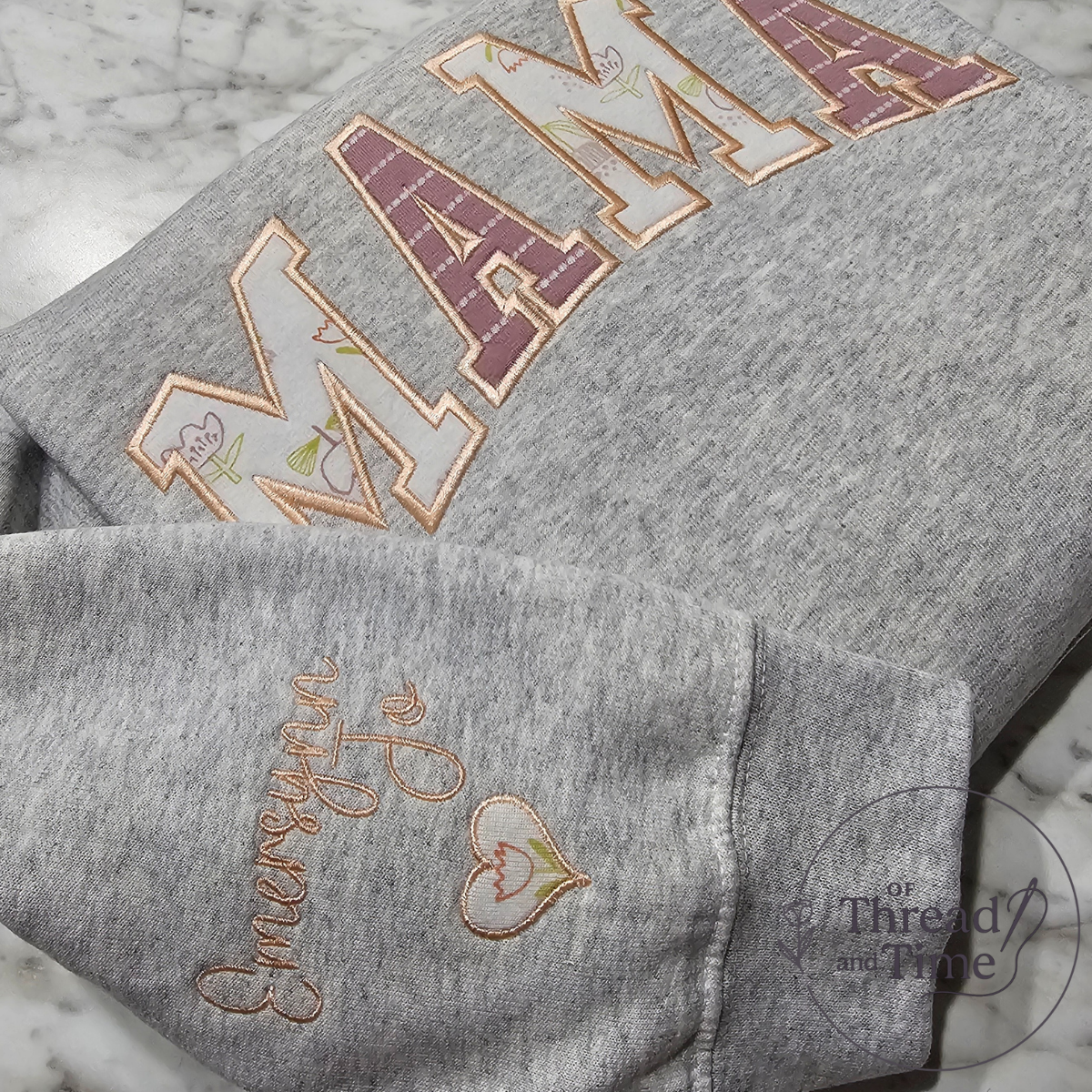 MAMA Applique Keepsake Sweatshirt