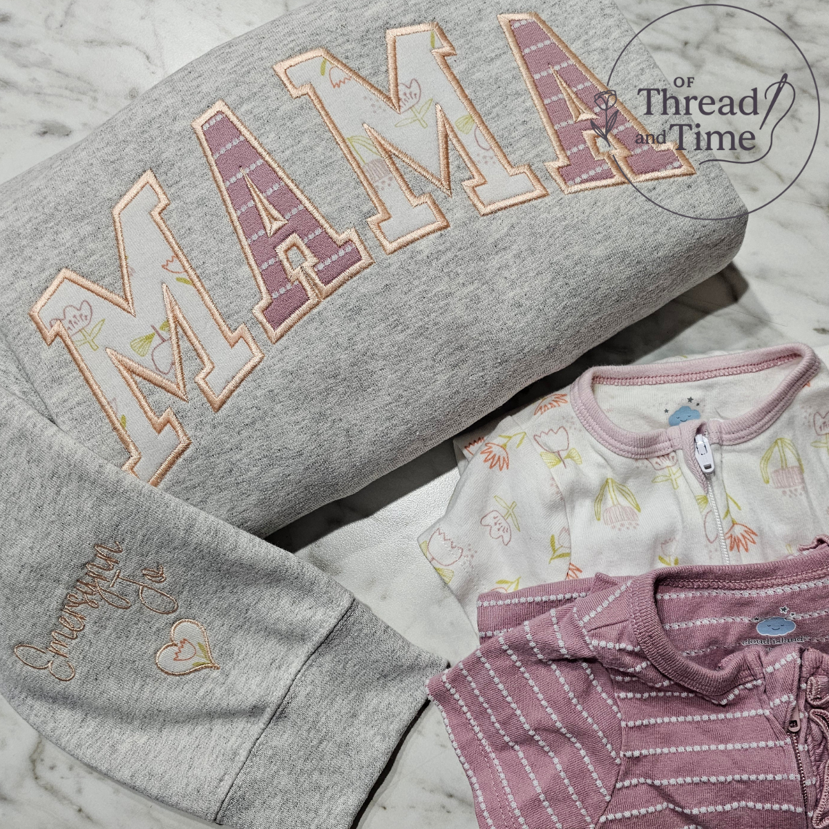 MAMA Applique Keepsake Sweatshirt