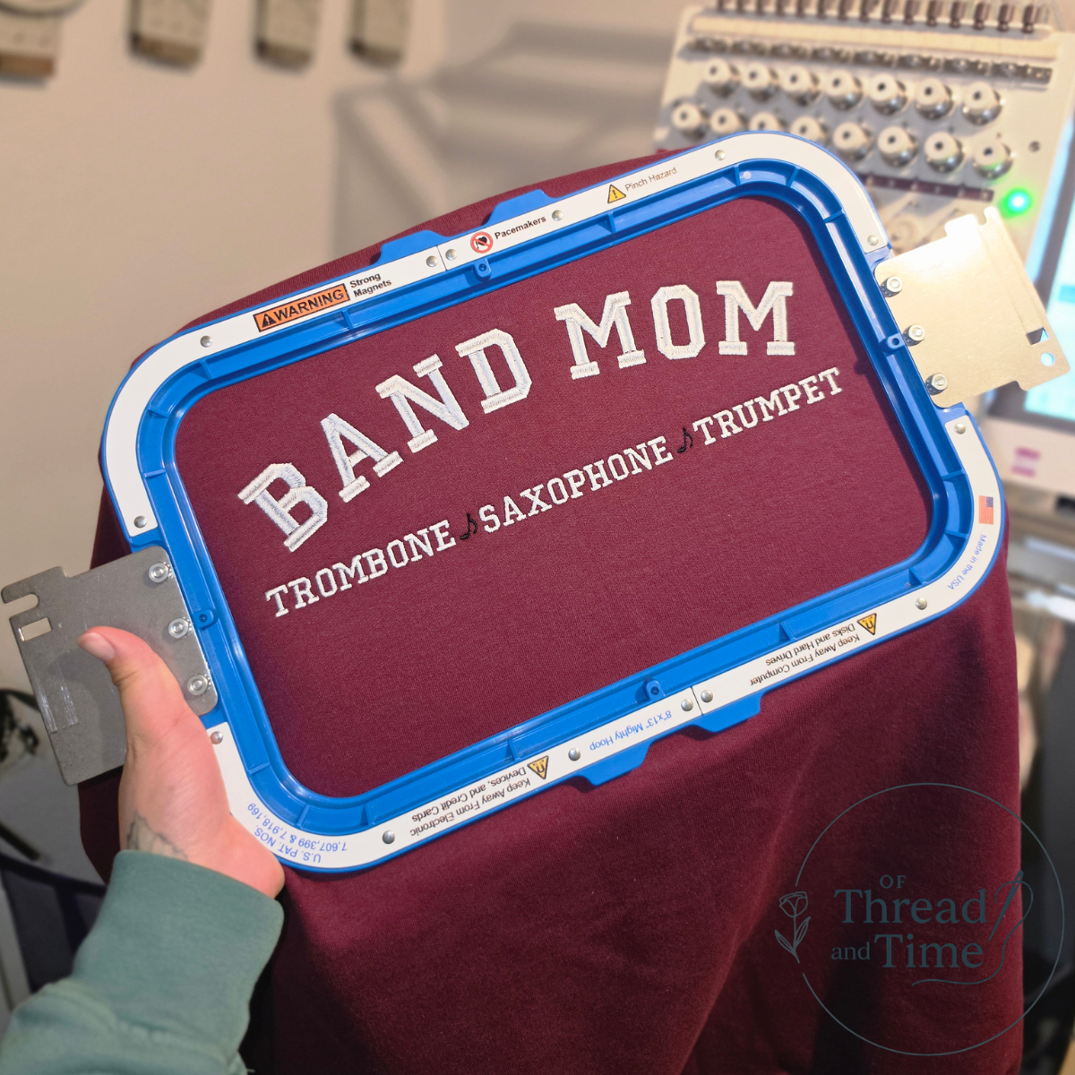 Customizable "Band Mom" Sweatshirt