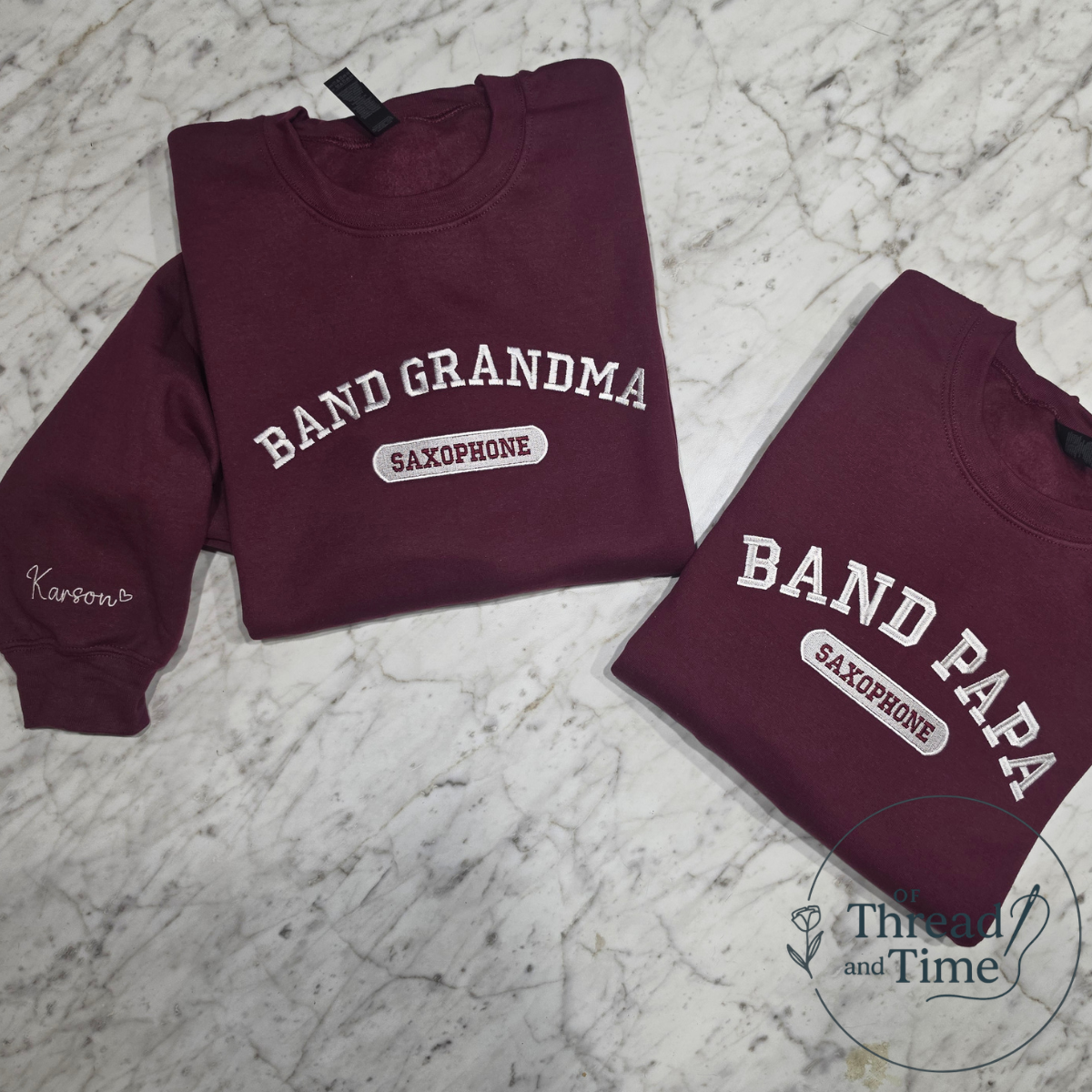 Customizable "Band Mom" Sweatshirt