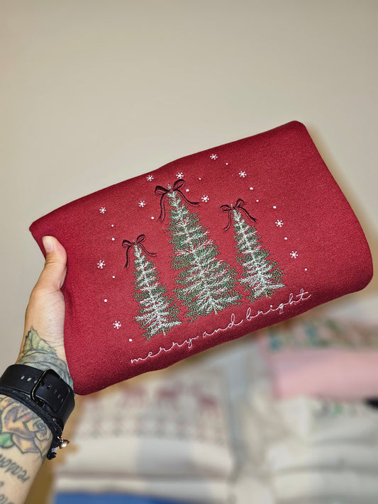 Christmas Trees Crewneck